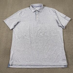 Johnnie O Polo Shirt Adult Extra Large Blue Short Sleeve Casual Preppy Men's